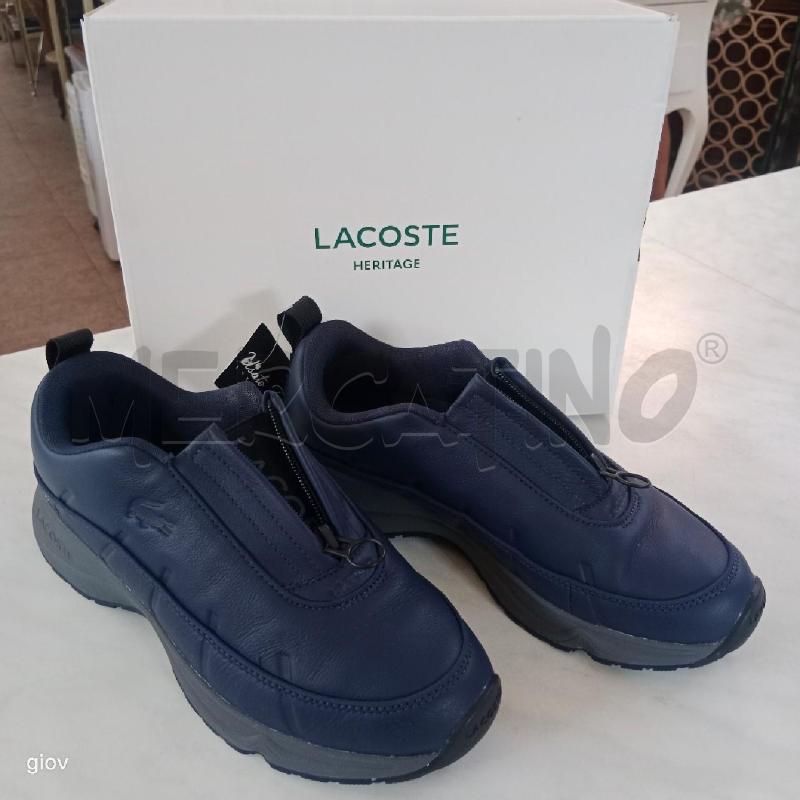 SCARPE UOMO LACOSTE BLU | Mercatino dell'Usato Casoria 1