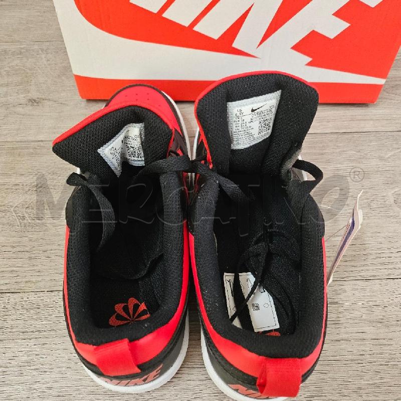 SCARPE UOMO NIKE ROSSO NERO | Mercatino dell'Usato Casoria 5