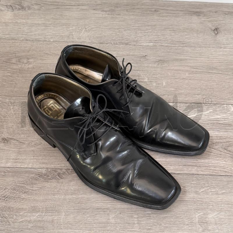 SCARPE UOMO  PIGNATELLI NERO LACCI | Mercatino dell'Usato Casoria 4