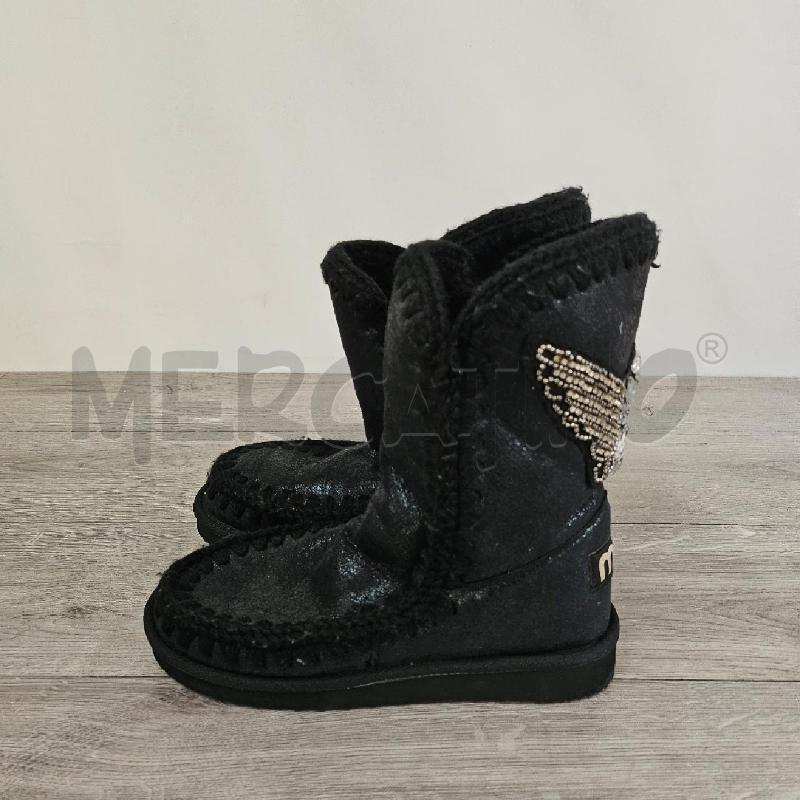 STIVALI DONNA  MOU NERO CON STRASS | Mercatino dell'Usato Casoria 2