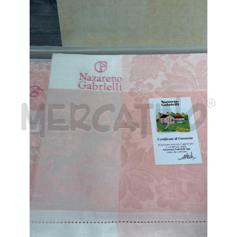 TOVAGLIA DA 12 NAZARENO GABRIELI ROSA/GIALLO | Mercatino dell'Usato Casoria 5