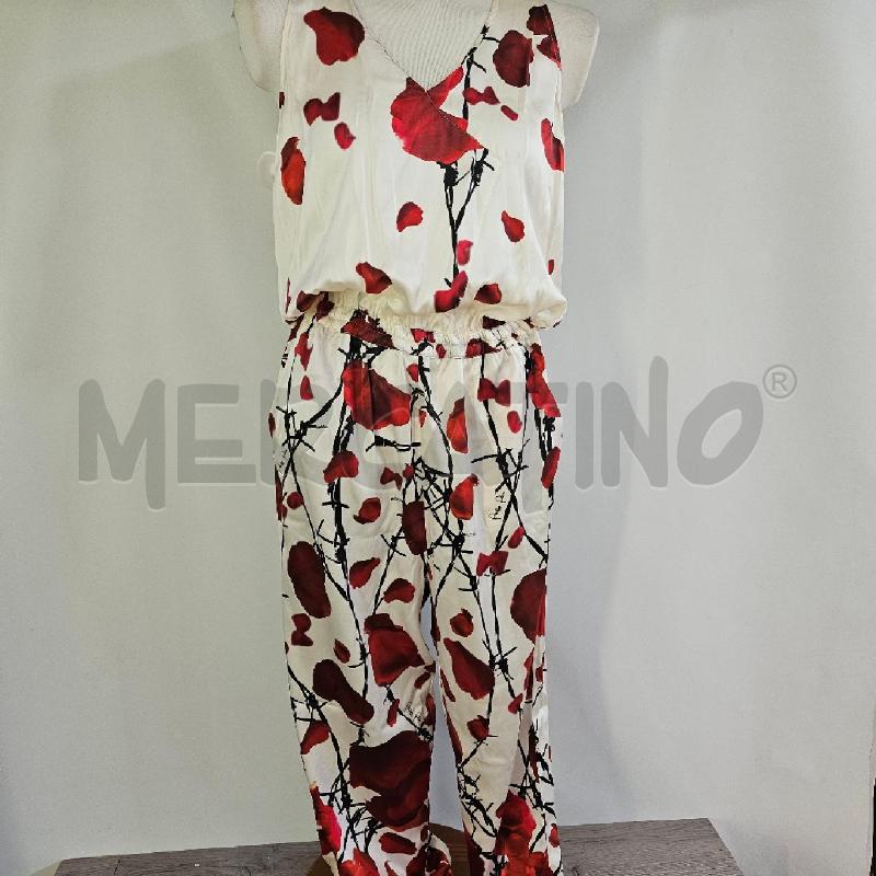 TUTA DONNA PHILIPP PLEIN BIANCO ROSSO | Mercatino dell'Usato Casoria 1