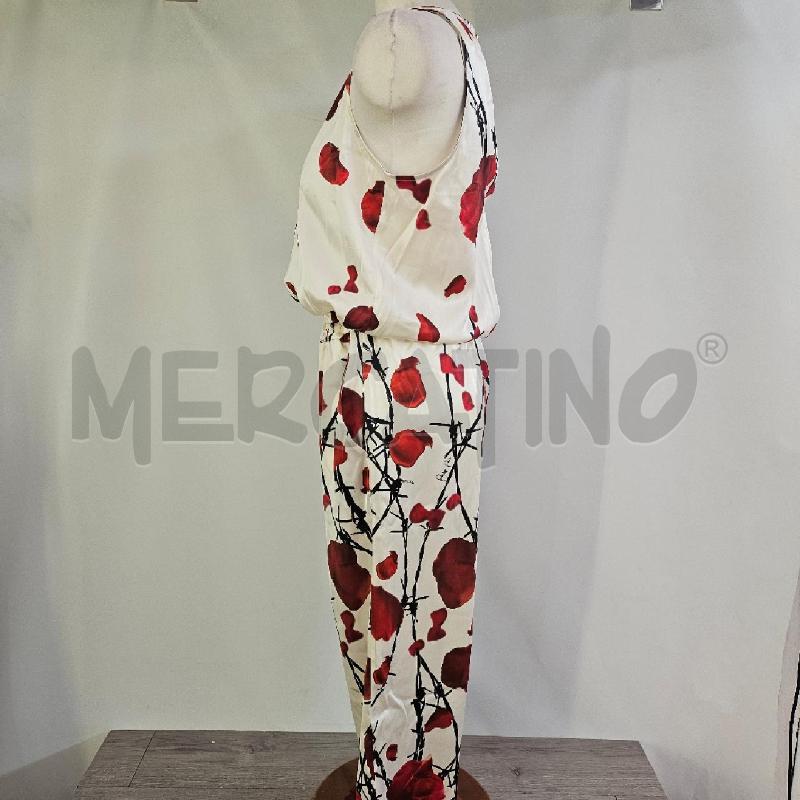 TUTA DONNA PHILIPP PLEIN BIANCO ROSSO | Mercatino dell'Usato Casoria 4