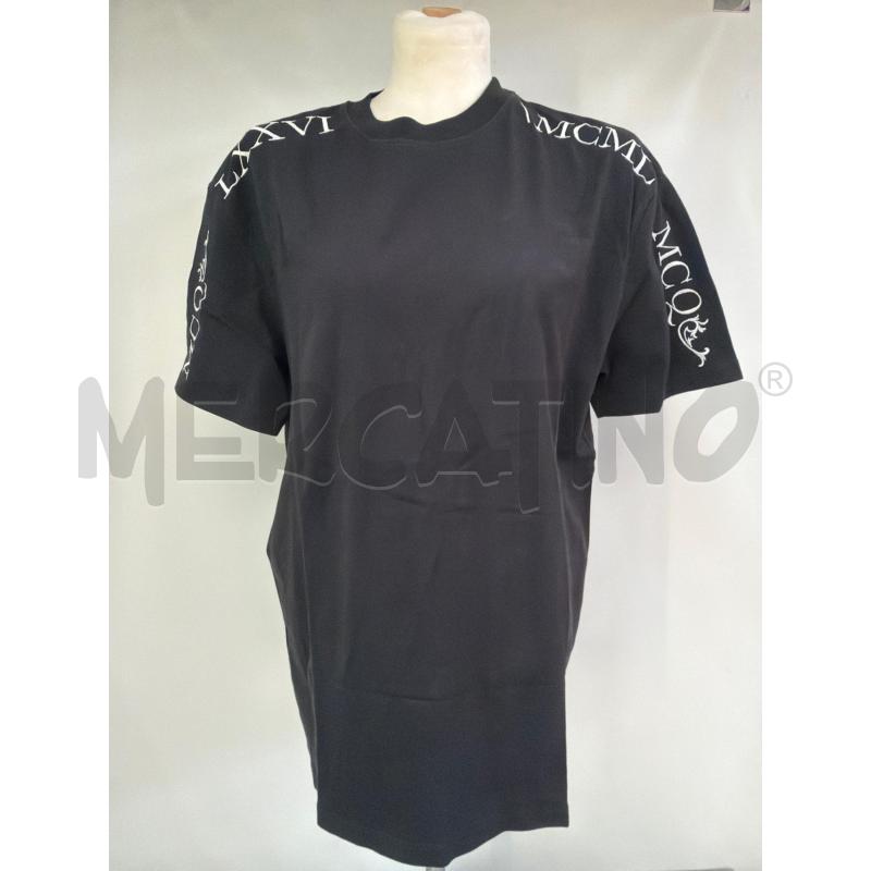 T SHIRT UOMO  MCQ NERO  | Mercatino dell'Usato Casoria 1
