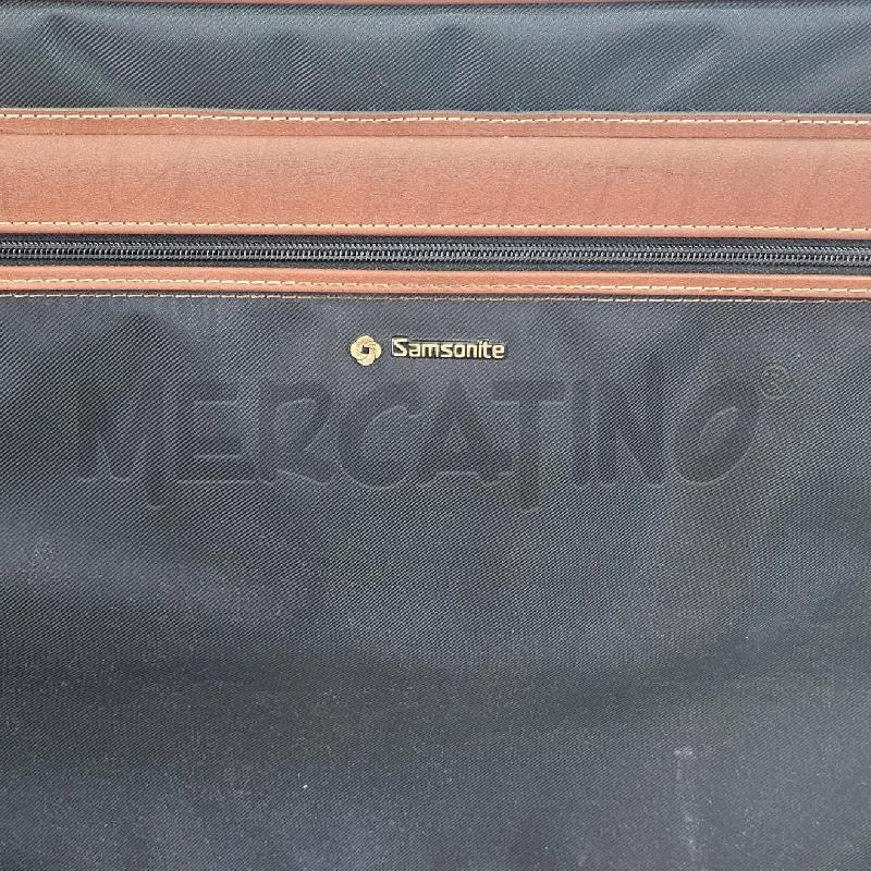 VALIGIA  SAMSONITE  NERO MARRONE | Mercatino dell'Usato Casoria 3