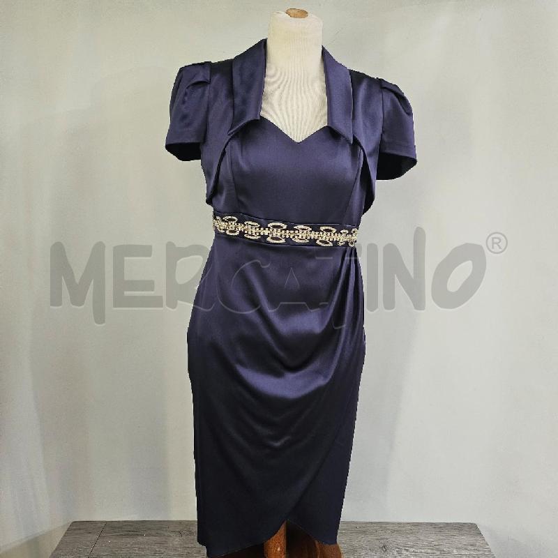 VESTITO DONNA  BIANCHI LAVAGNA+BOLERINO STRASS IN VITA | Mercatino dell'Usato Casoria 1