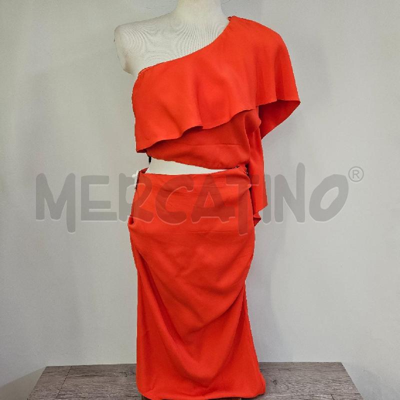 VESTITO DONNA  ELISABETTA FRANCHI ARANCIO | Mercatino dell'Usato Casoria 1