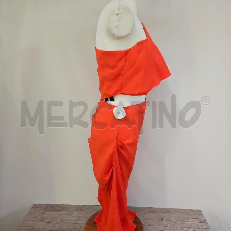 VESTITO DONNA  ELISABETTA FRANCHI ARANCIO | Mercatino dell'Usato Casoria 3