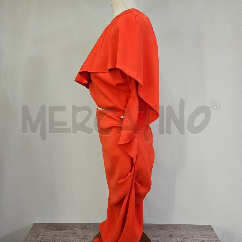 VESTITO DONNA  ELISABETTA FRANCHI ARANCIO | Mercatino dell'Usato Casoria 5