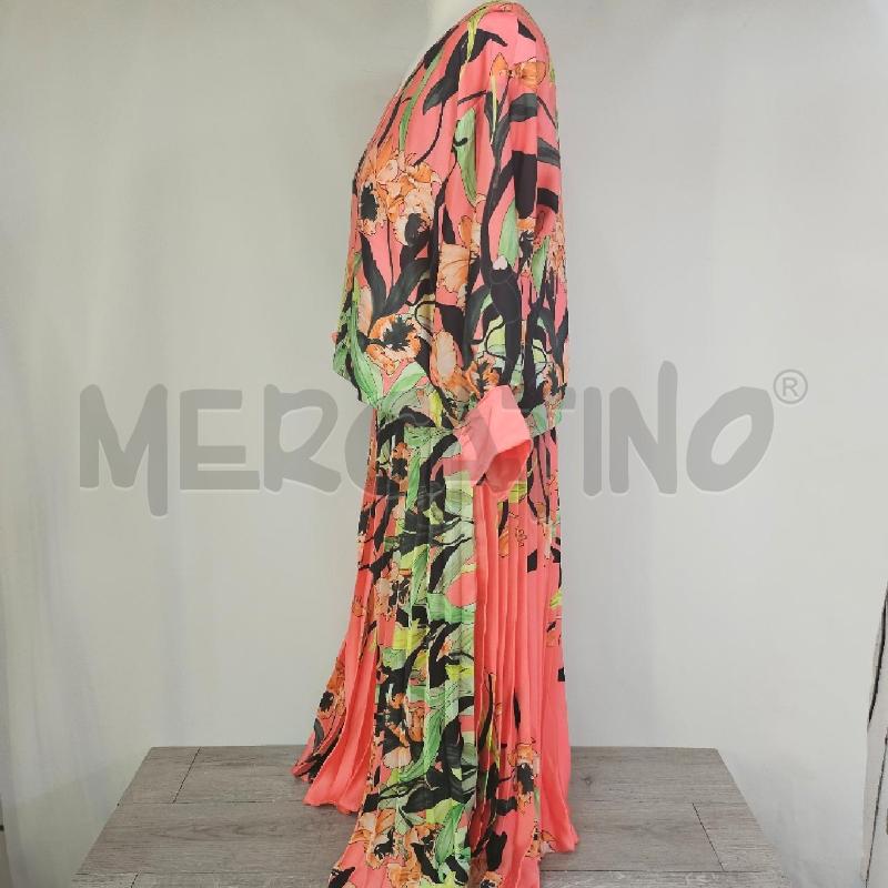 VESTITO DONNA  KATE ROSA FIORI EPLISSE | Mercatino dell'Usato Casoria 4