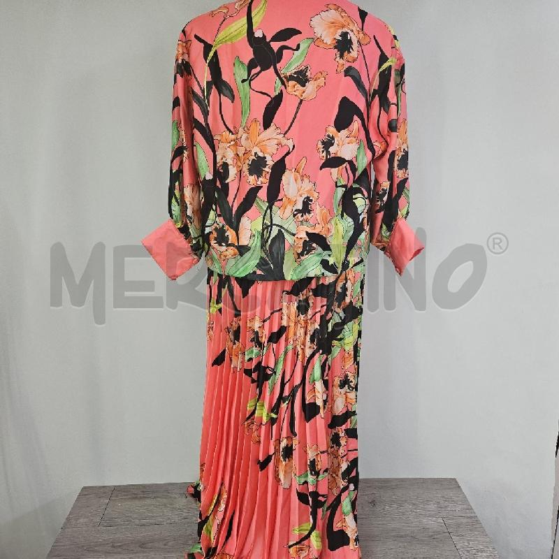 VESTITO DONNA  KATE ROSA FIORI EPLISSE | Mercatino dell'Usato Casoria 5