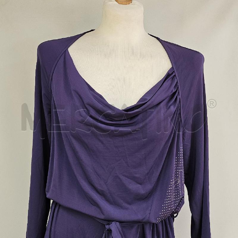 VESTITO DONNA  ROCCOBAROCCO VIOLA | Mercatino dell'Usato Casoria 2