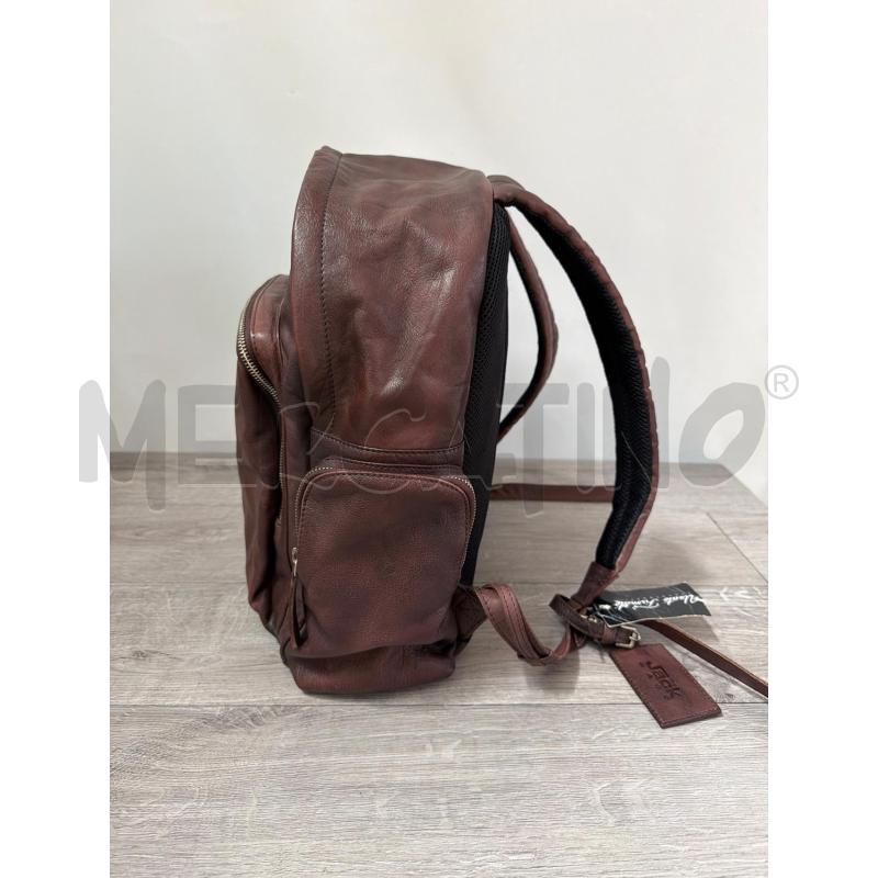 ZAINO JACK PELLE MARRONE | Mercatino dell'Usato Casoria 2