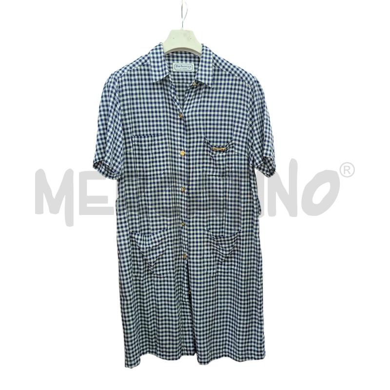 ABITO DONNA BURBERRYS BLU BIANCO QUADRI | Mercatino dell'Usato Napoli 1