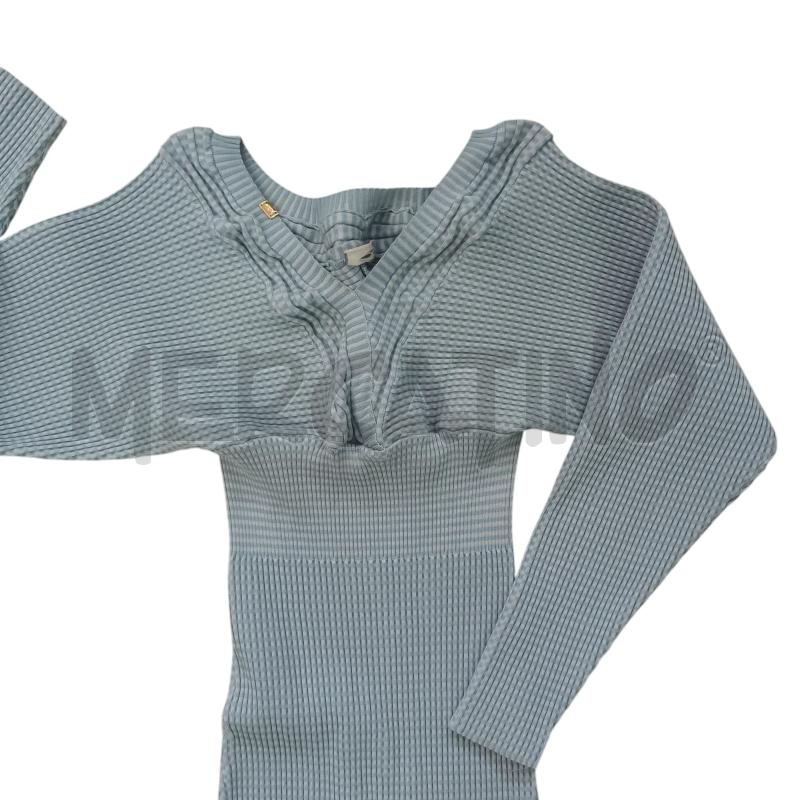 ABITO DONNA ELISABETTA FRANCHI BIANCO AZZURRO | Mercatino dell'Usato Napoli 4