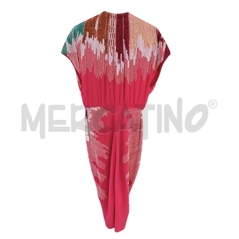 ABITO DONNA ELISABETTA FRANCHI ROSSO PERLINE  | Mercatino dell'Usato Napoli 2