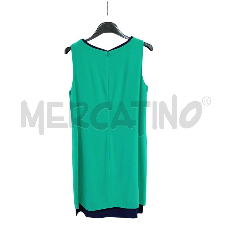ABITO DONNA LUISA SPAGNOLI VERDE BLU | Mercatino dell'Usato Napoli 5