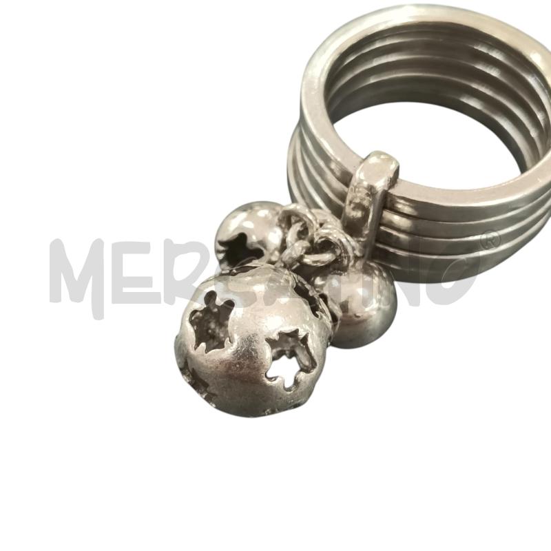 ANELLO DONNA PENDENTI PALLINE   | Mercatino dell'Usato Napoli 2