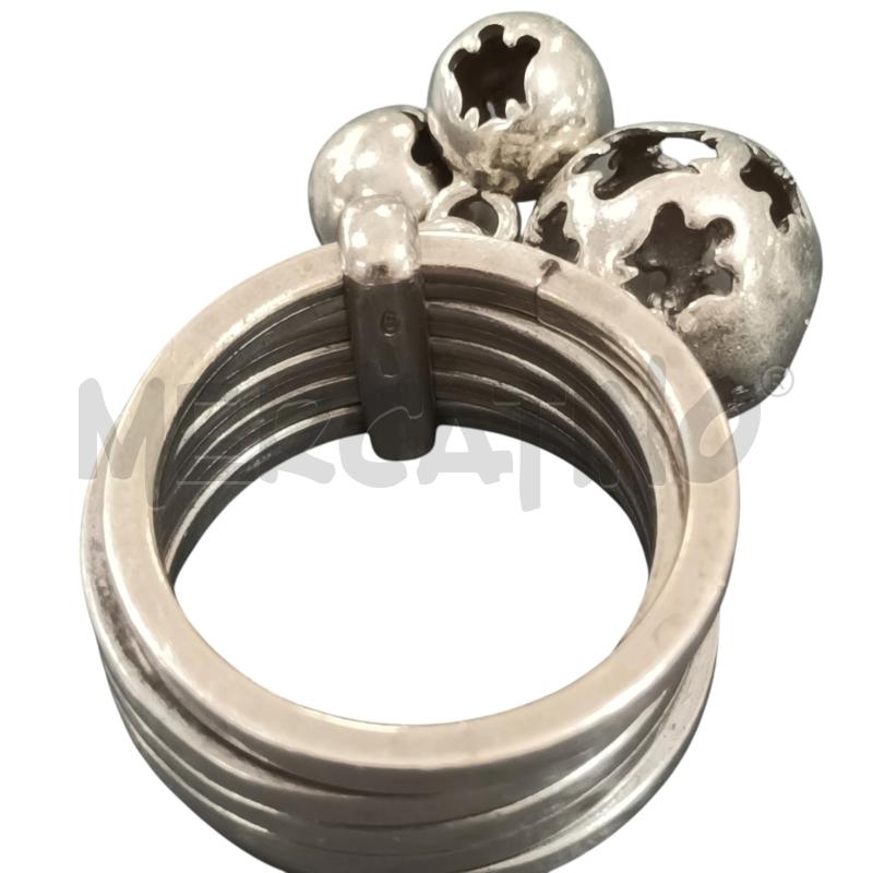 ANELLO DONNA PENDENTI PALLINE   | Mercatino dell'Usato Napoli 3