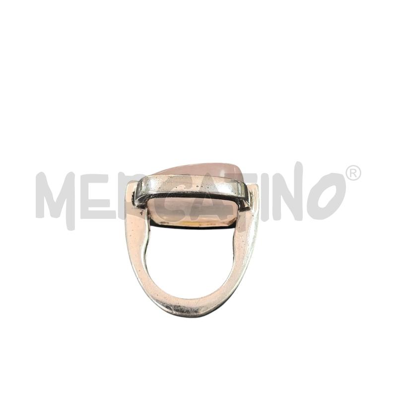 ANELLO DONNA PIETRA ROSA | Mercatino dell'Usato Napoli 2