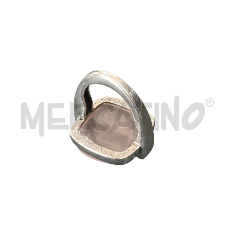 ANELLO DONNA PIETRA ROSA | Mercatino dell'Usato Napoli 3