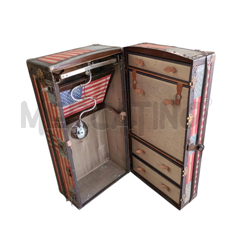 BAULE DA VIAGGIO BANDIERA AMERICANA M. CAVALLOTTI | Mercatino dell'Usato Napoli 2