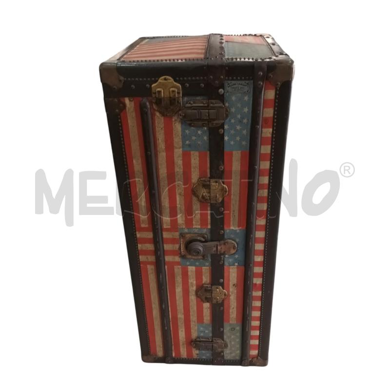 BAULE DA VIAGGIO BANDIERA AMERICANA M. CAVALLOTTI | Mercatino dell'Usato Napoli 3