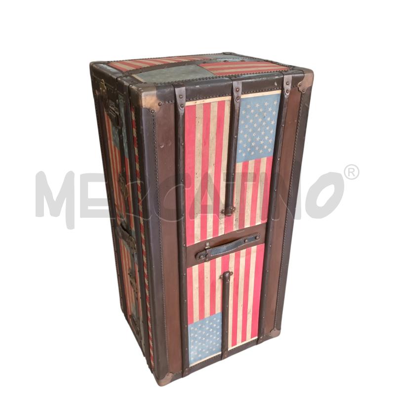 BAULE DA VIAGGIO BANDIERA AMERICANA M. CAVALLOTTI | Mercatino dell'Usato Napoli 4