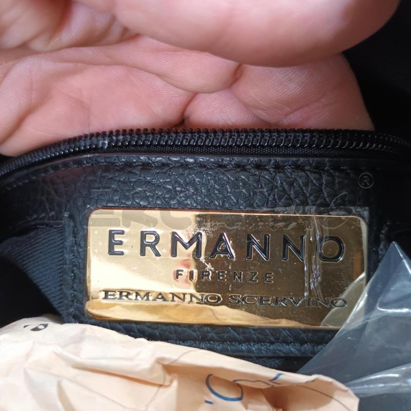 BORSA DONNA ERMANNO NERA | Mercatino dell'Usato Napoli 4