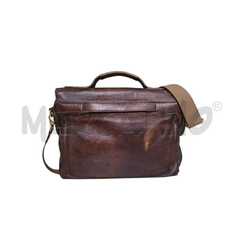 BORSA PELLE THE BRIDGE MARRONE  | Mercatino dell'Usato Napoli 3