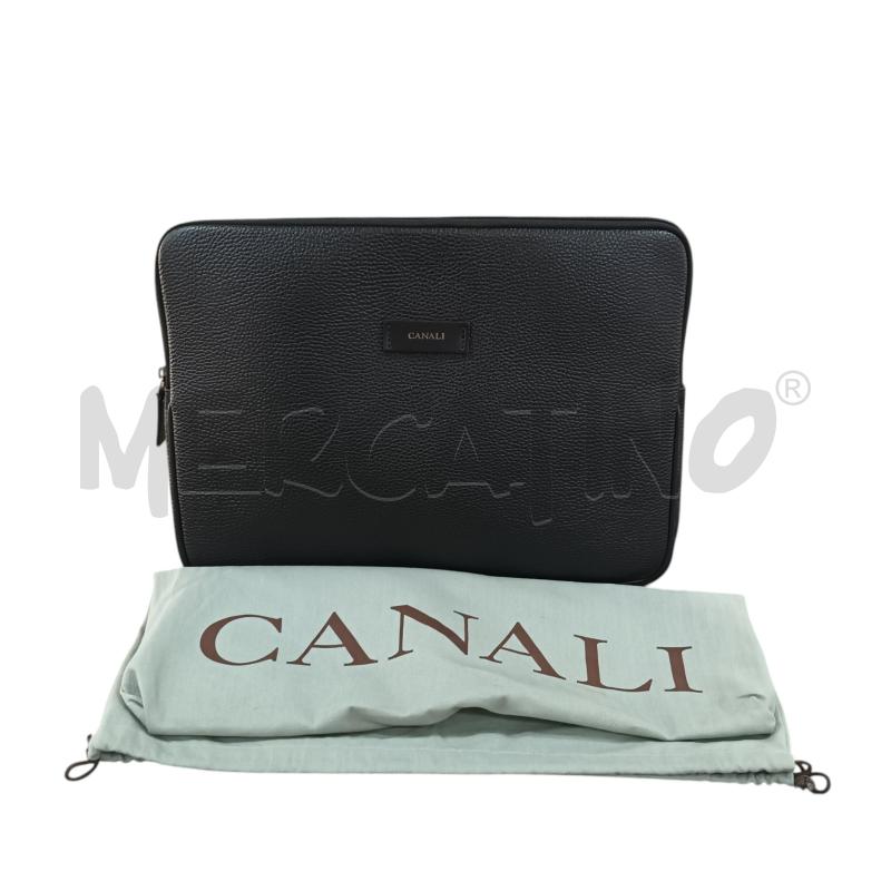 BORSELLO CANALI NERO PC/DOCUMENTI | Mercatino dell'Usato Napoli 1