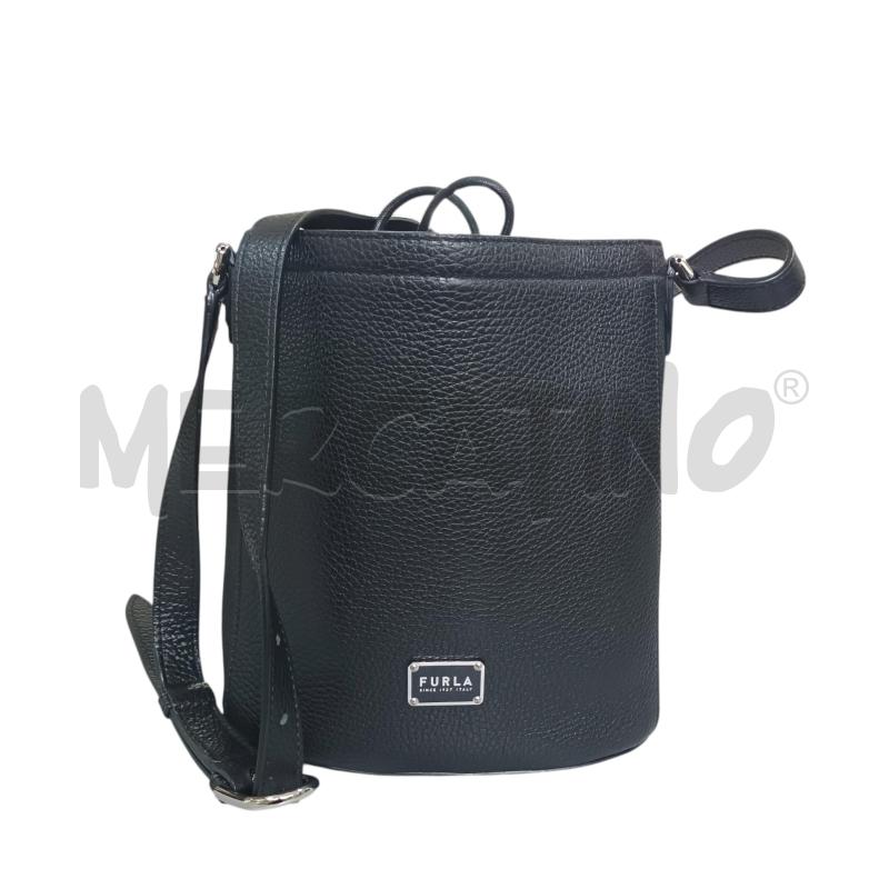 BORSETTA DONNA FURLA NERA | Mercatino dell'Usato Napoli 1