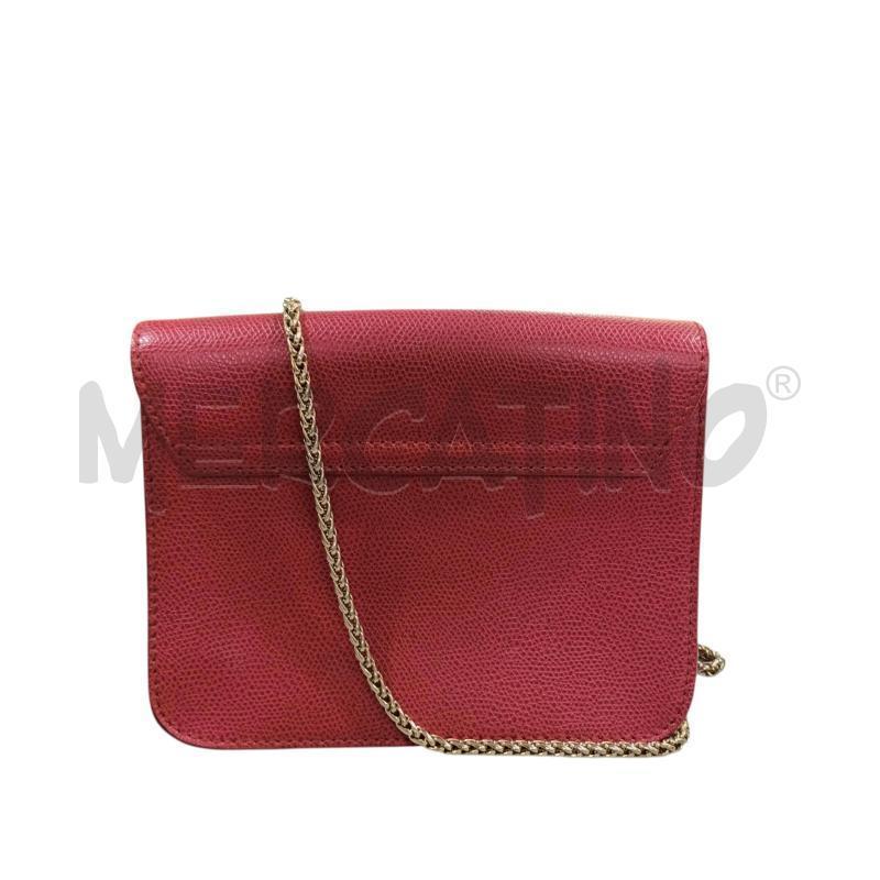 BORSETTA DONNA FURLA ROSSA E DORATA | Mercatino dell'Usato Napoli 2