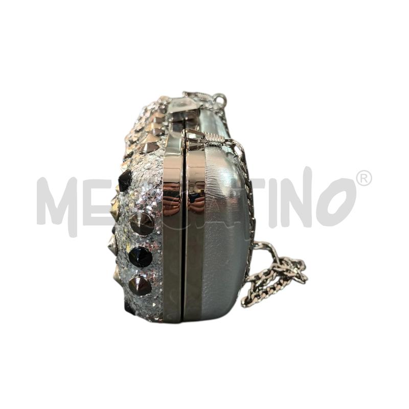 BORSETTA DONNA PINKO GRIGIO  | Mercatino dell'Usato Napoli 3