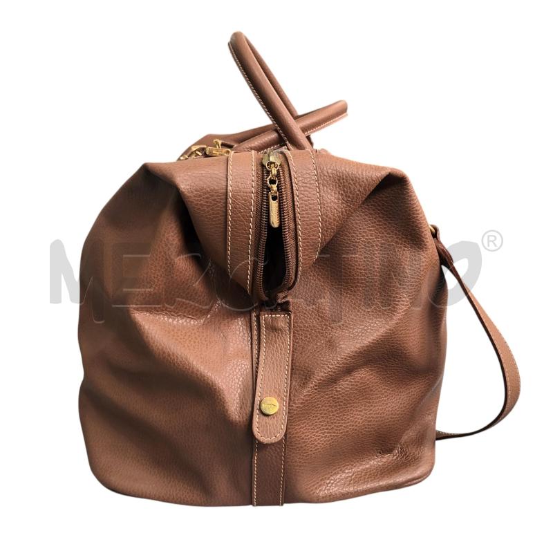 BORSONE PELLE SALVATORE FERRAGAMO BEIGE  | Mercatino dell'Usato Napoli 2