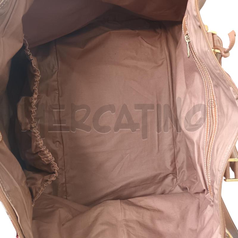 BORSONE PELLE SALVATORE FERRAGAMO BEIGE  | Mercatino dell'Usato Napoli 4