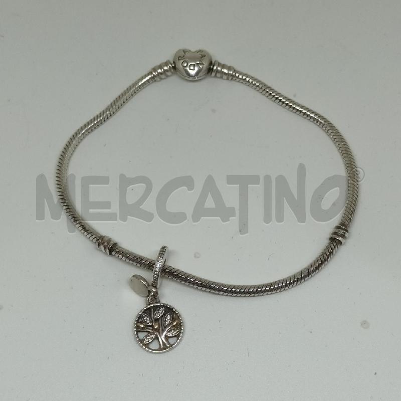 BRACCIALE PANDORA PENDENTE ALBERO DELLA VITA | Mercatino dell'Usato Napoli 2
