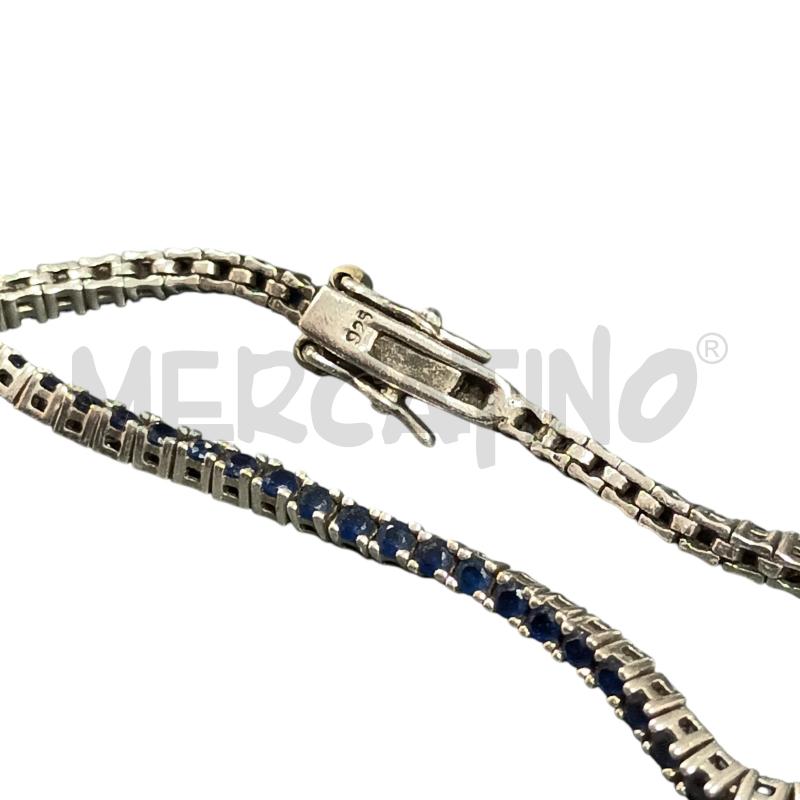 BRACCIALE TENNIS COL BLU | Mercatino dell'Usato Napoli 2