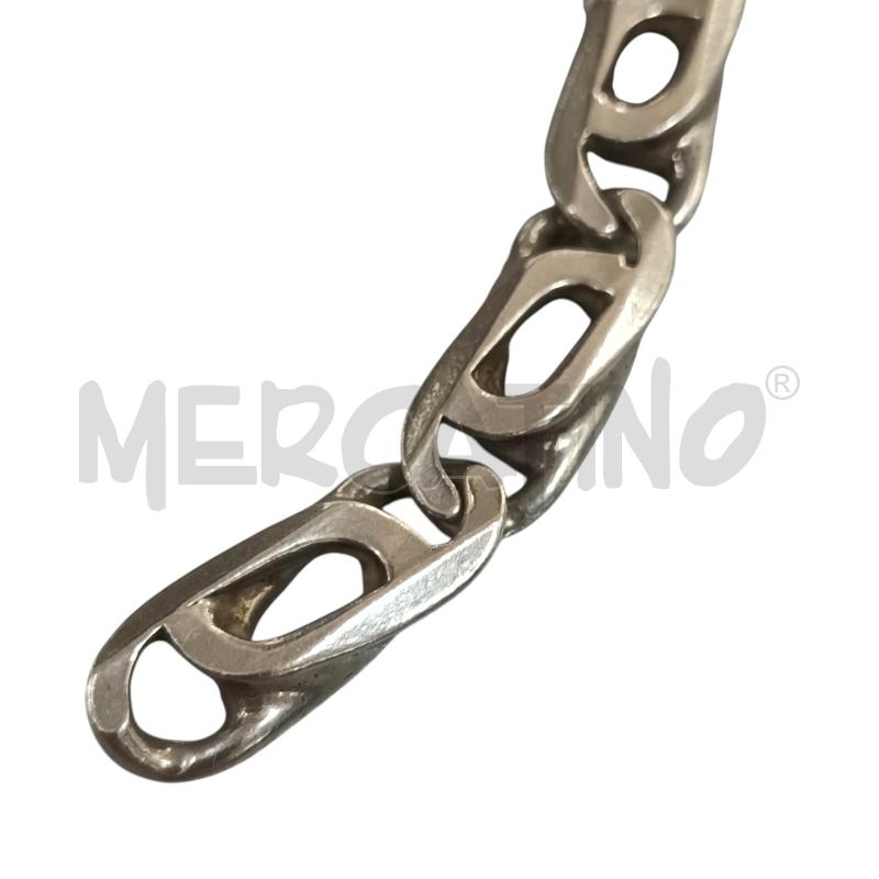 BRACCIALE UOMO CATENINA INCROCIATA | Mercatino dell'Usato Napoli 3