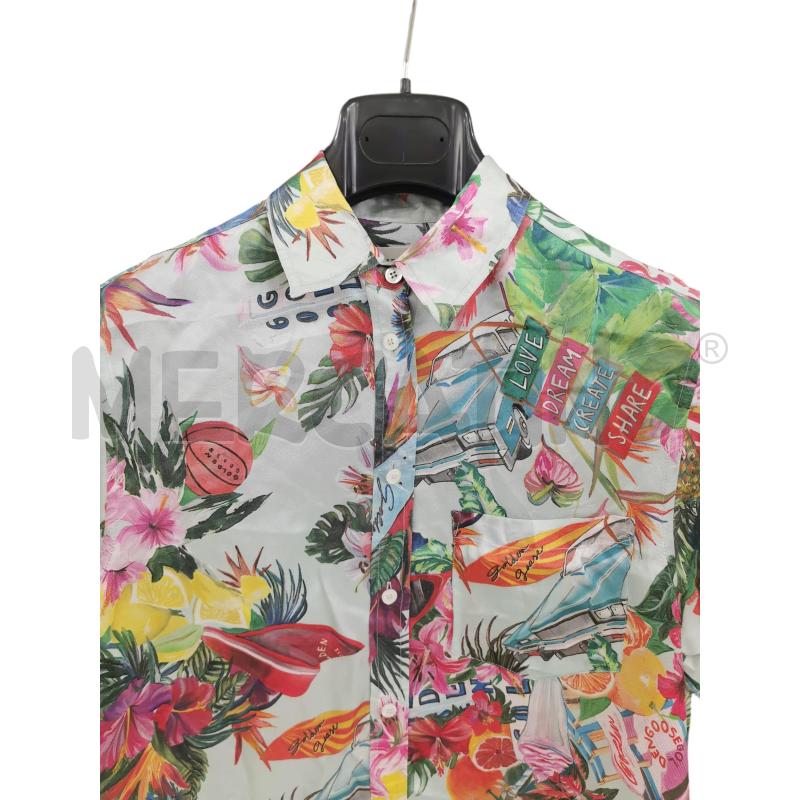 CAMICIA DONNA GOLDEN GOOSE FANTASIA FRUTTA FIORI | Mercatino dell'Usato Napoli 4