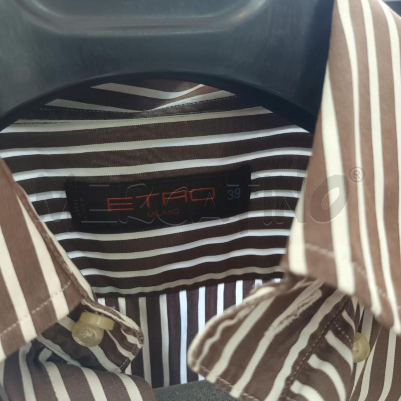 CAMICIA UOMO ETRO RIGO MARRONE | Mercatino dell'Usato Napoli 3