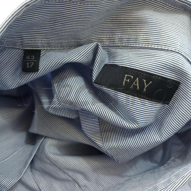 CAMICIA UOMO FAY AZZURRA | Mercatino dell'Usato Napoli 3