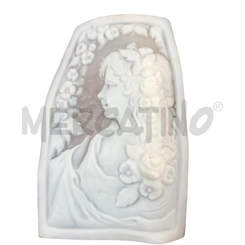 CAMMEO CONCHIGLIA FIGURA DONNA FIORI CORN ESAGONALE | Mercatino dell'Usato Napoli 3