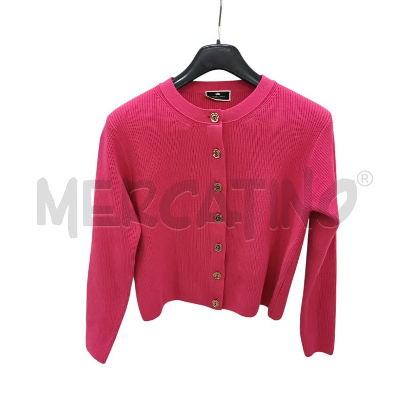 CARDIGAN DONNA ELISABETTA FRANCHI FUXIA | Mercatino dell'Usato Napoli 1