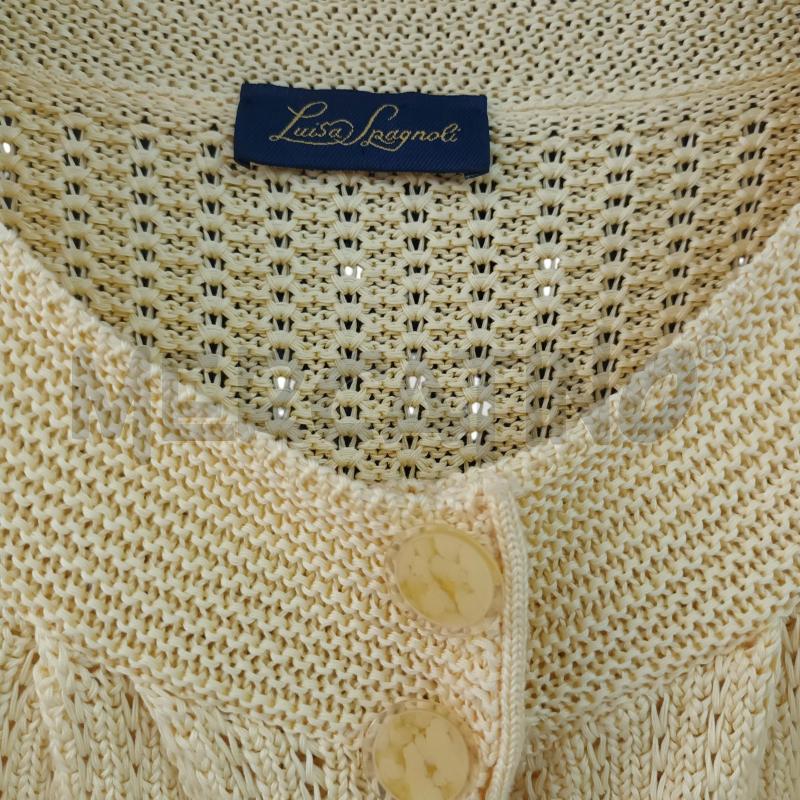 CARDIGAN DONNA LUISA SPAGNOLI GIALLO | Mercatino dell'Usato Napoli 3