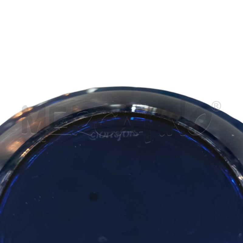 CENTROTAVOLA INSALATIERA VETRO BLU | Mercatino dell'Usato Napoli 4