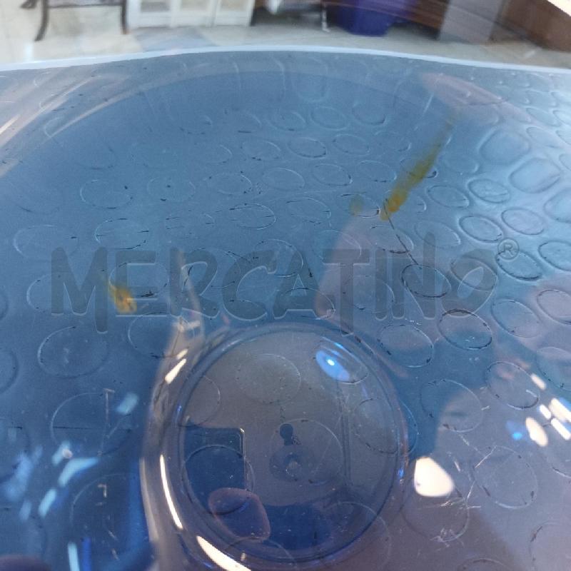 CENTROTAVOLA INSALATIERA VETRO BLU | Mercatino dell'Usato Napoli 5