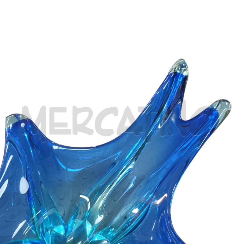 CENTROTAVOLA PUNTE VETRO BLU | Mercatino dell'Usato Napoli 4