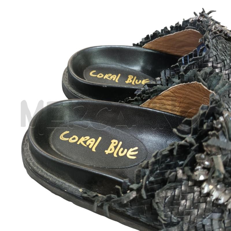 CIABATTE DONNA CORAL BLUE NERI  | Mercatino dell'Usato Napoli 3