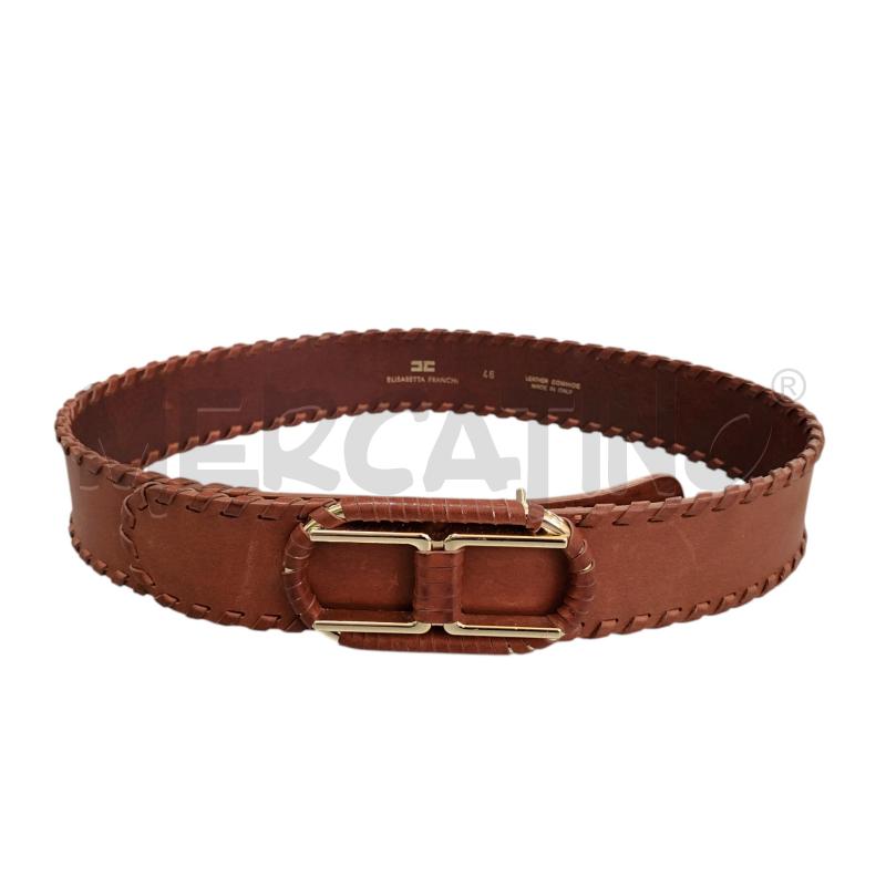 CINTURA DONNA ELISABETTA FRANCHI CUOIO | Mercatino dell'Usato Napoli 4